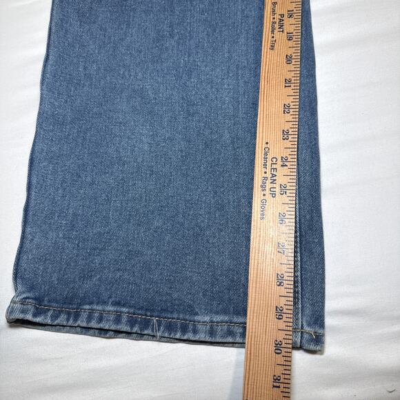 Micas Los Angeles High Rise Wide Leg Womens Jeans Size 28 X 30 Small Long NWT - Picture 9 of 13